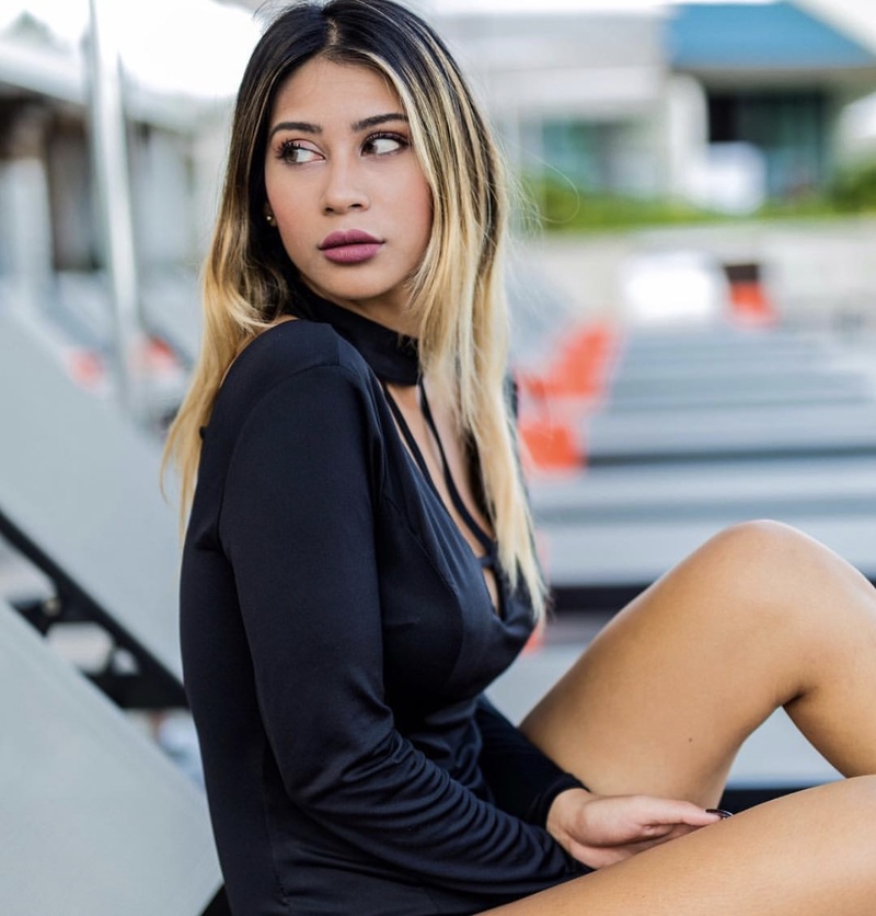 Female model photo shoot of Denia Elamparo  in Maui