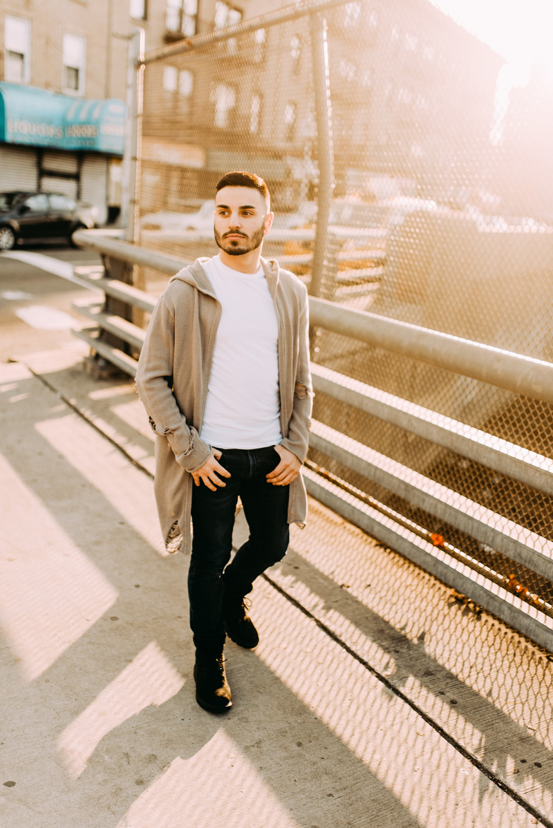 Male model photo shoot of Ryan Pauze in Astoria, New York