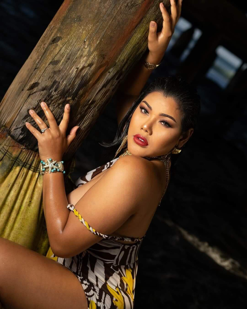 Female model photo shoot of Nay Thailand in Pacific Beach, San Diego