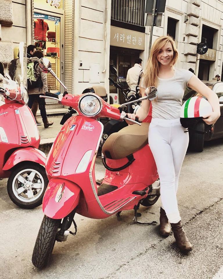 Female model photo shoot of Lexy Raiford in Rome, Italy