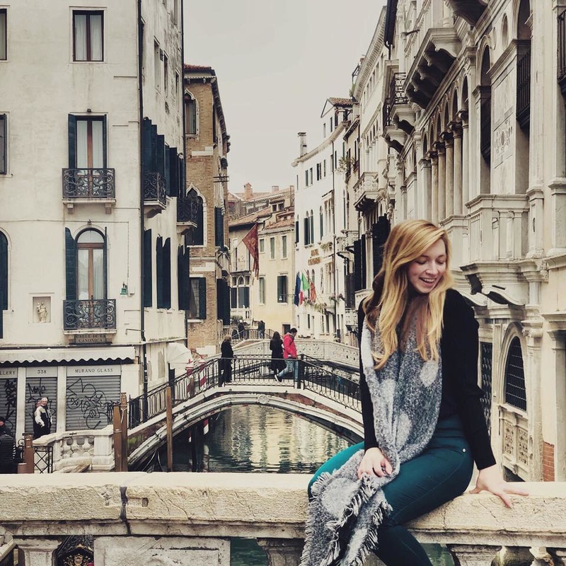 Female model photo shoot of Lexy Raiford in Venice, Italy