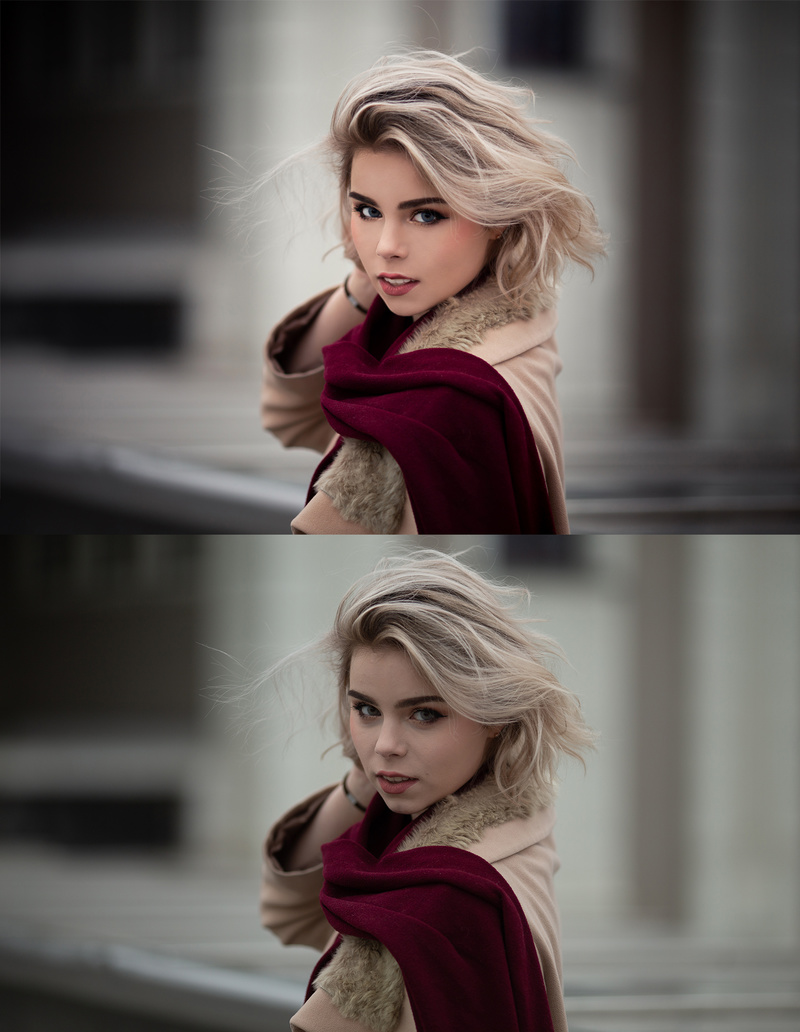 Female model photo shoot of Lesya_retouch