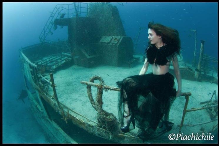 Female model photo shoot of Mermaid Deepblue