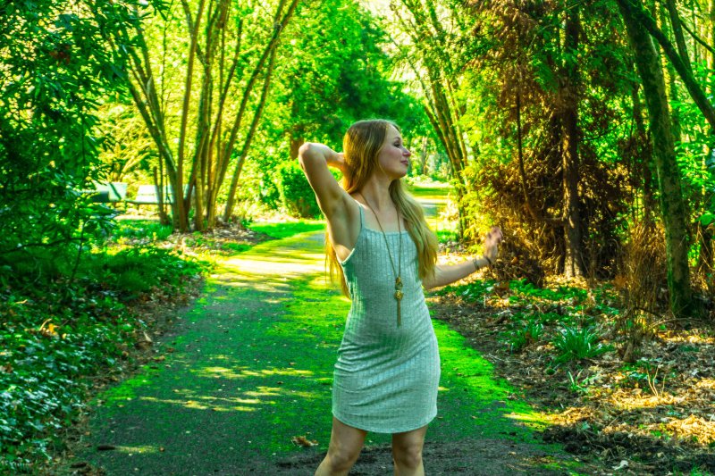 Female model photo shoot of Aphrodite Travel Model in Portland, Oregon