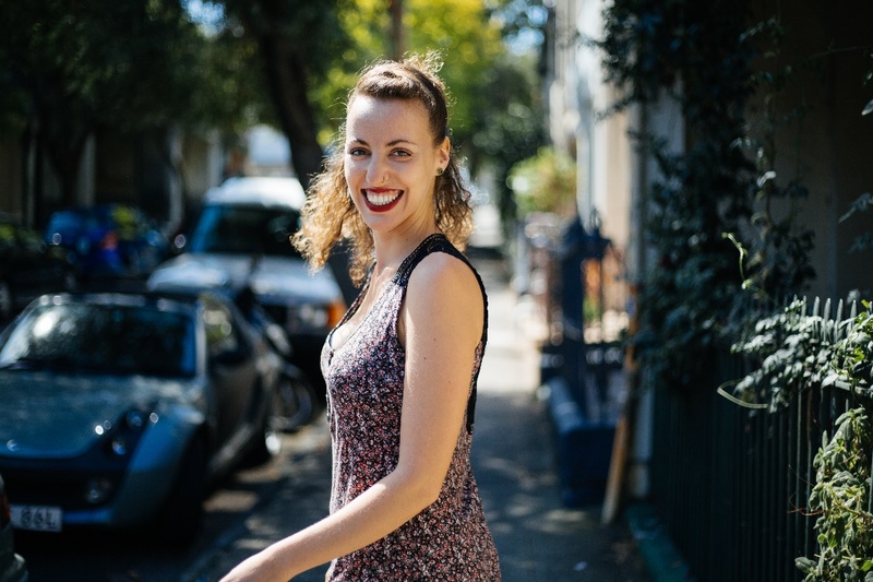 Female model photo shoot of Liorette in Newtown, NSW