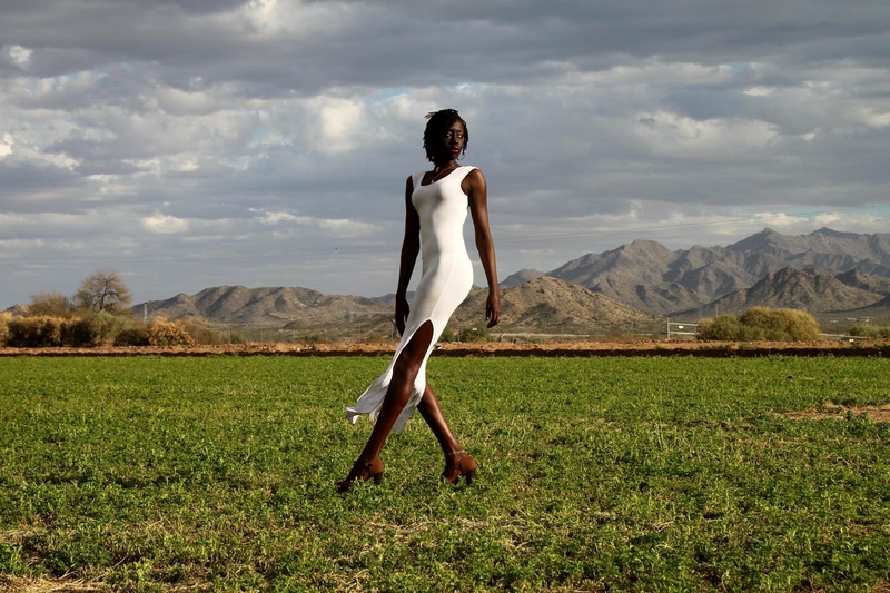 Female model photo shoot of Nyamat Tuany  in Goodyear, AZ