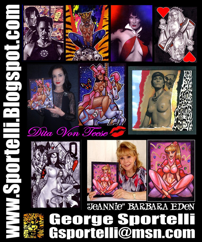 Male model photo shoot of George Sportelli Art