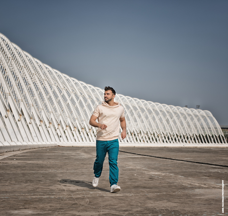 Male model photo shoot of Emmanou by 3789438 in OAKA Athens Olympic Stadium