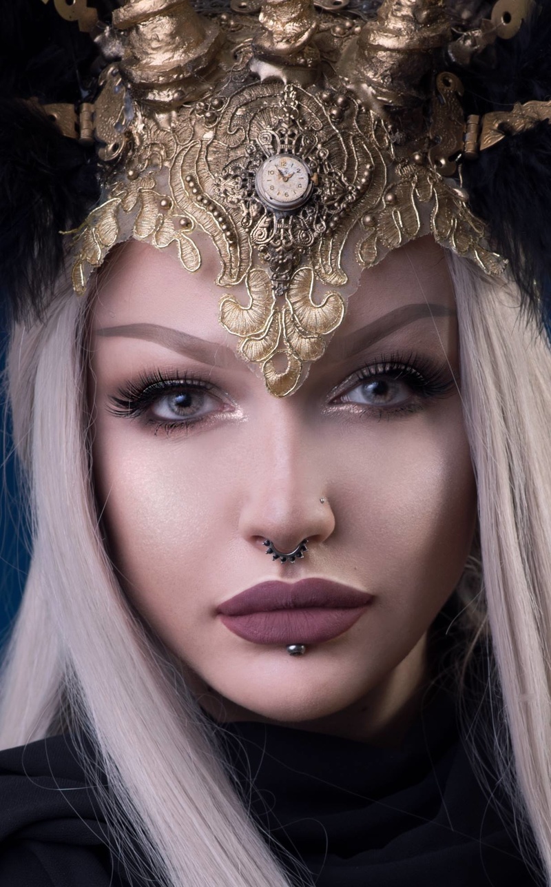 Female model photo shoot of Ophelia Haze by Teodor Lazarev