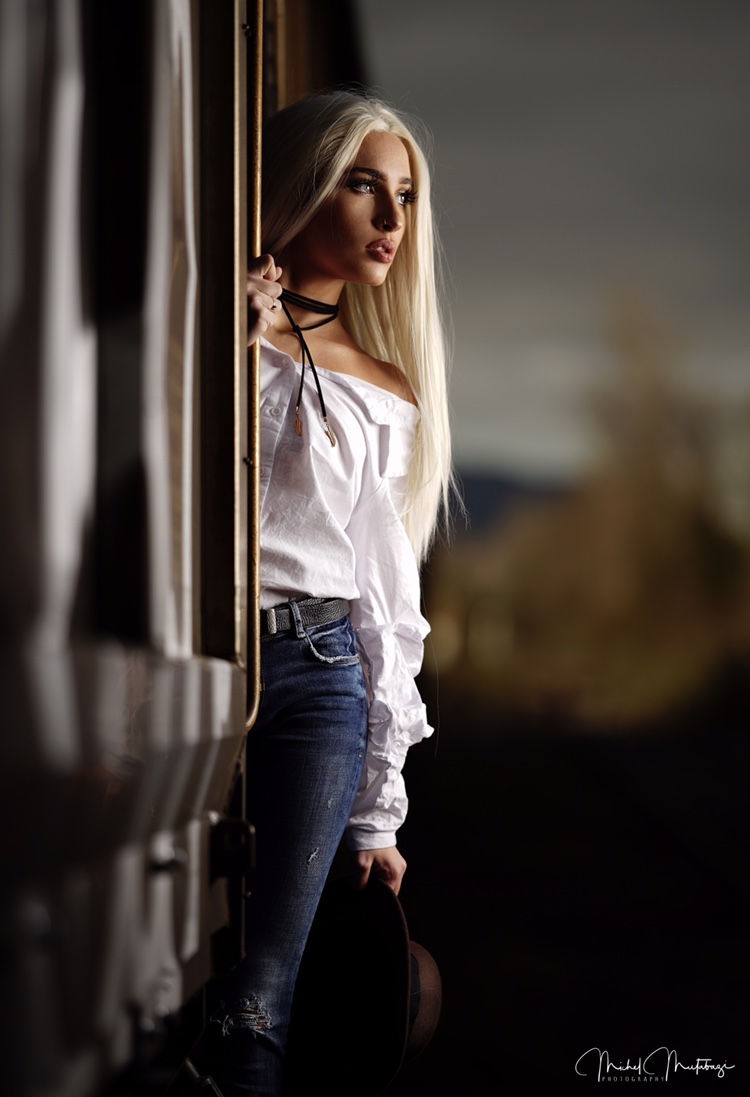 Female model photo shoot of Yustina