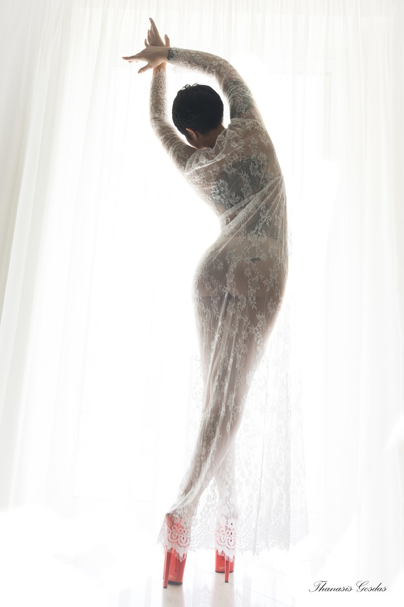 Female model photo shoot of Christy Kom by Greek Photographer