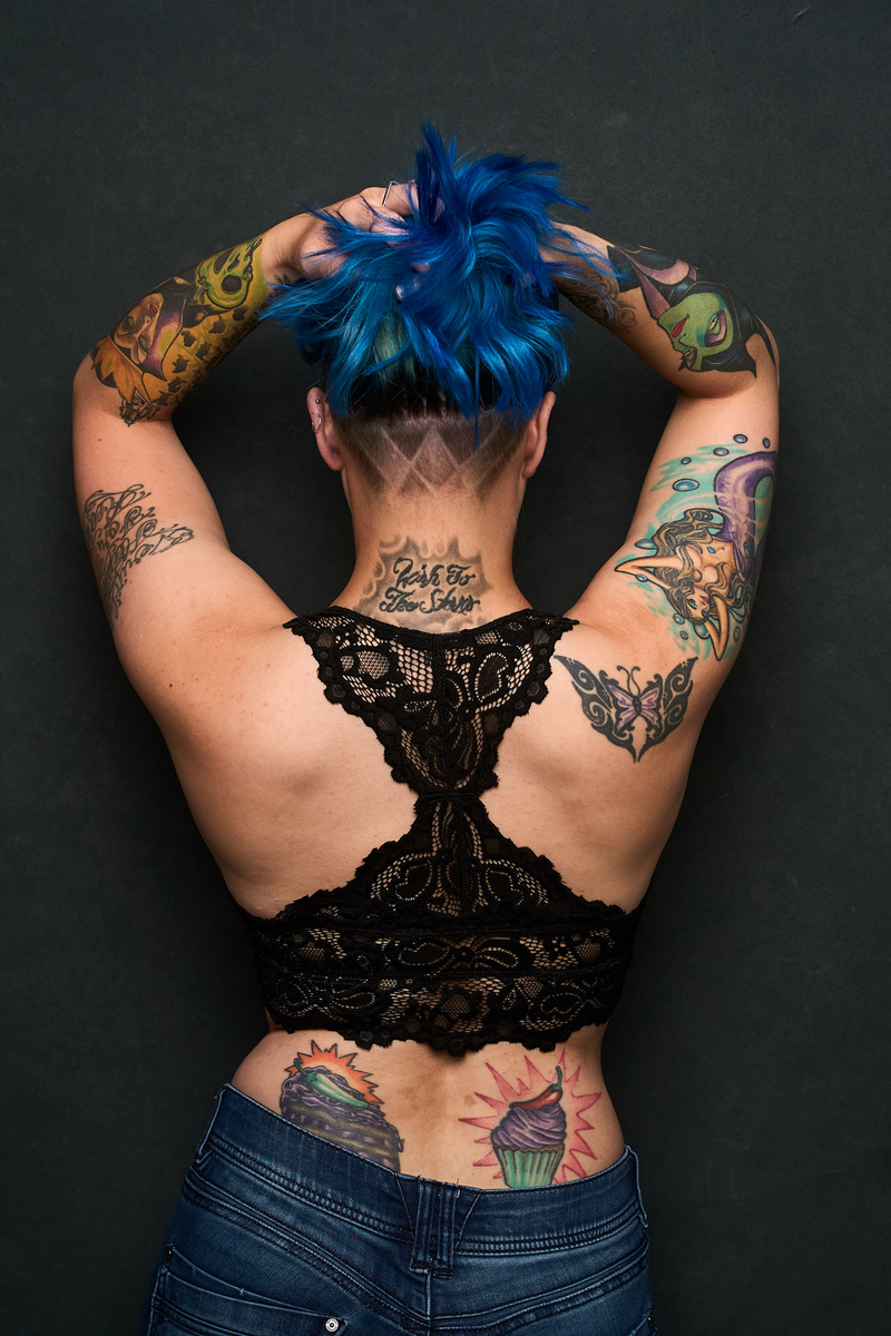 Female model photo shoot of alyx_r-t by Michael B Moore