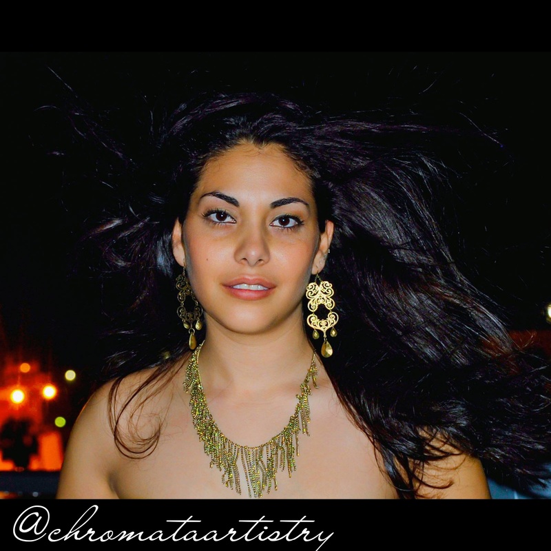 Female model photo shoot of Chromata Artistry