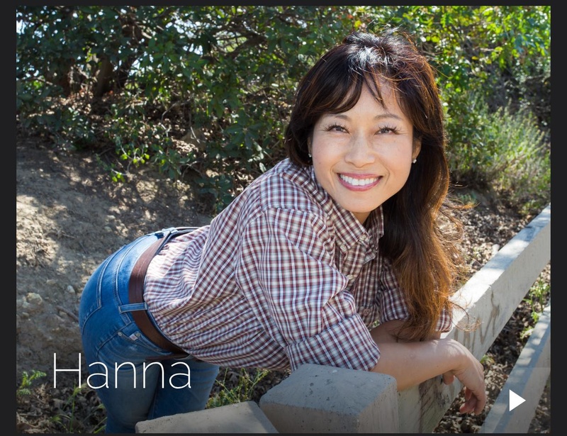 Female model photo shoot of Hanna Zhang in LA