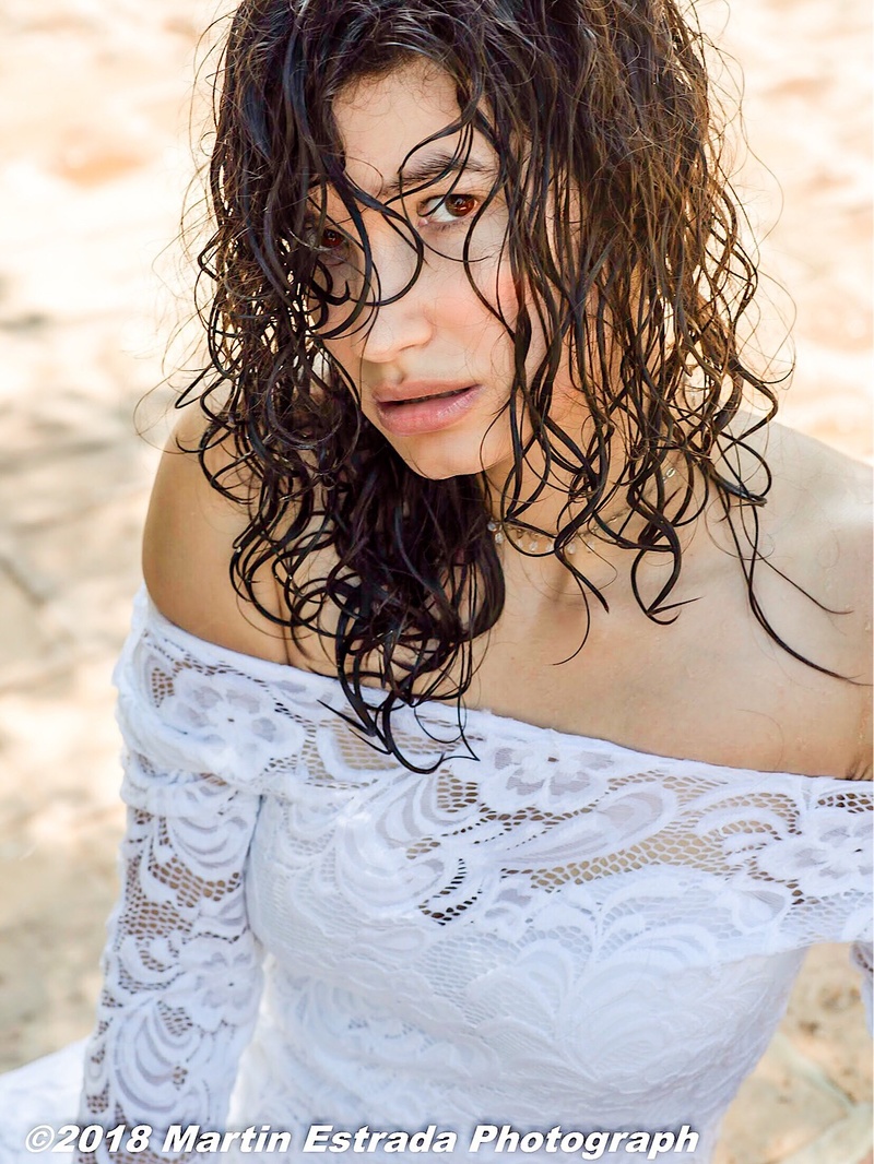 Female model photo shoot of Pixie of light by Martin Estrada Photo