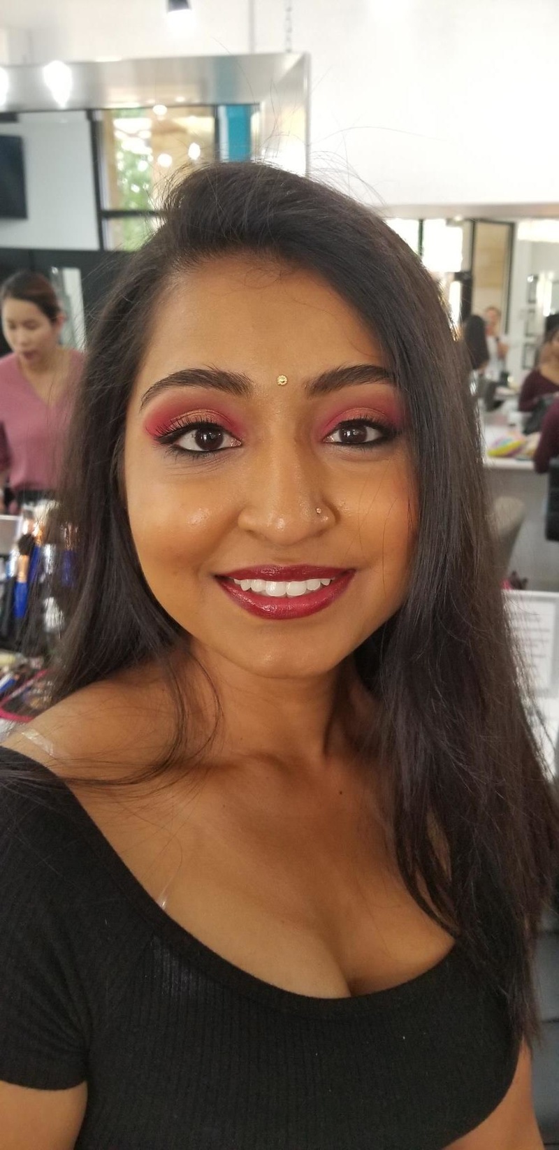 Female model photo shoot of T Kelly Makeup in Atlanta, GA