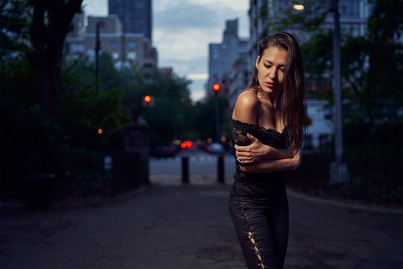 Female model photo shoot of Liubovb in New York City