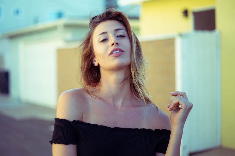 Female model photo shoot of Ajjaxx in Sunset Beach, CA