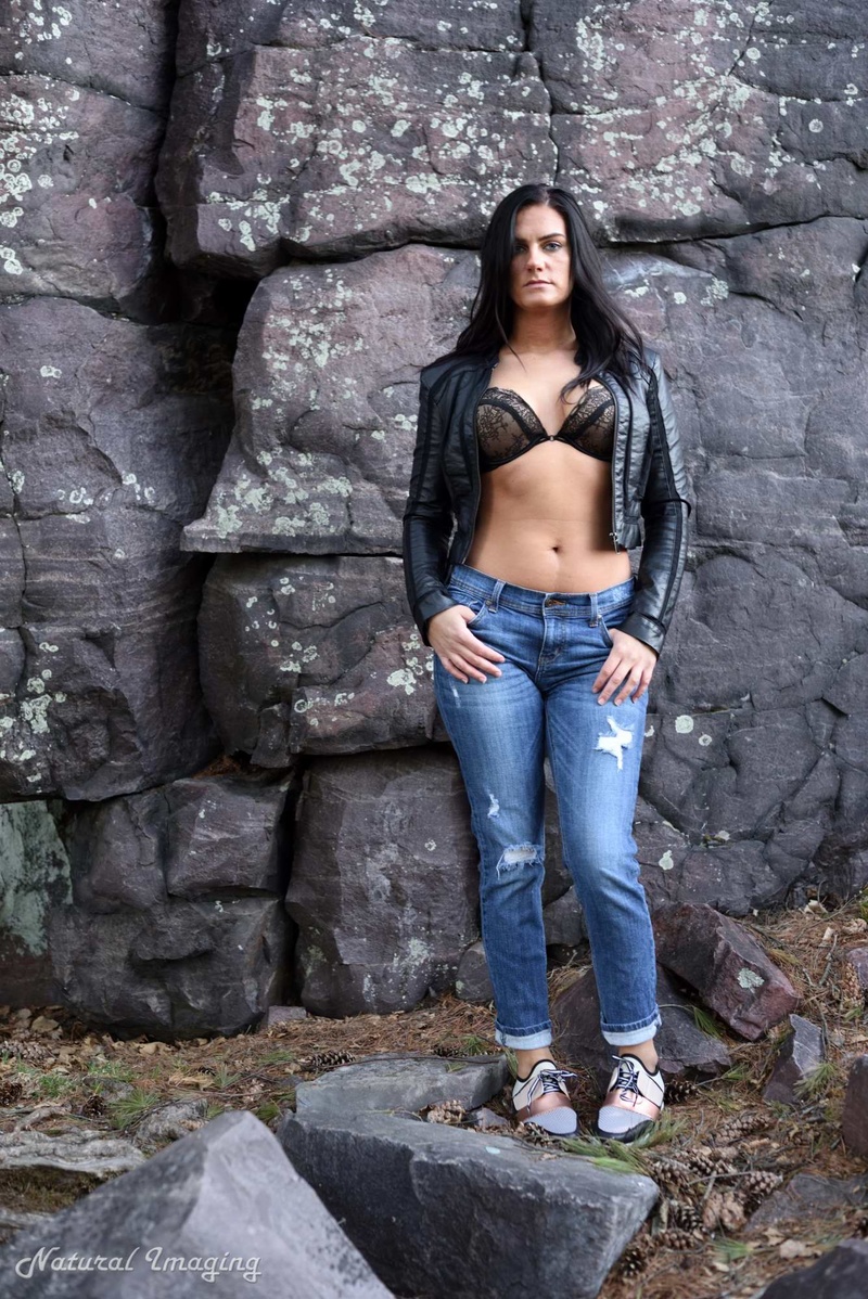 Female model photo shoot of Ariella Whitney in Devil's Lake