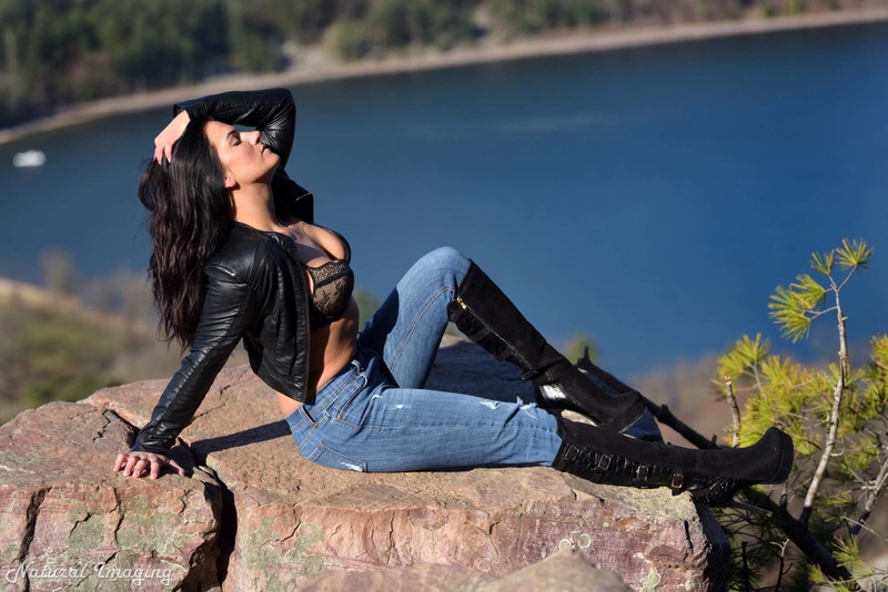 Female model photo shoot of Ariella Whitney in Devil's Lake