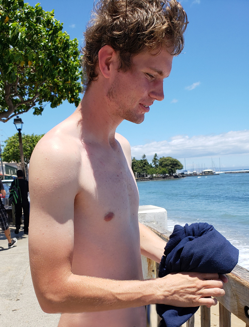 Male model photo shoot of williamsparks in Maui