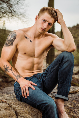 Male model photo shoot of HendronPhoto