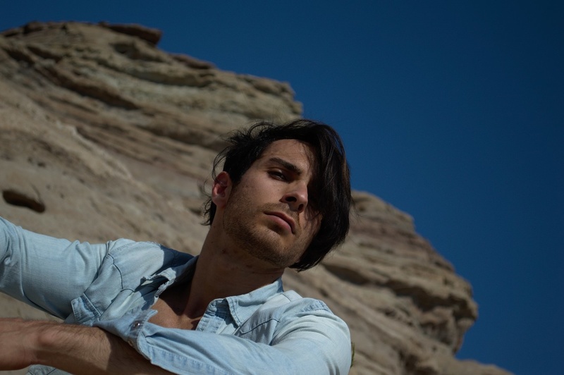 Male model photo shoot of subjectandsubject in Vasquez Rocks, CA