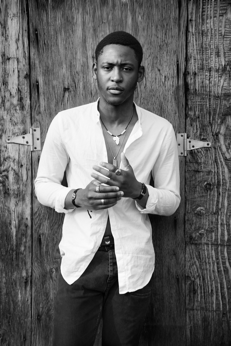 Male model photo shoot of Loik Wa Muamba Mbuyi in Montreal