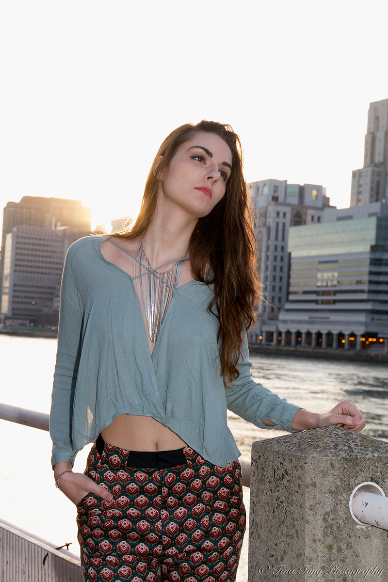 Female model photo shoot of Anna Vanston in New York