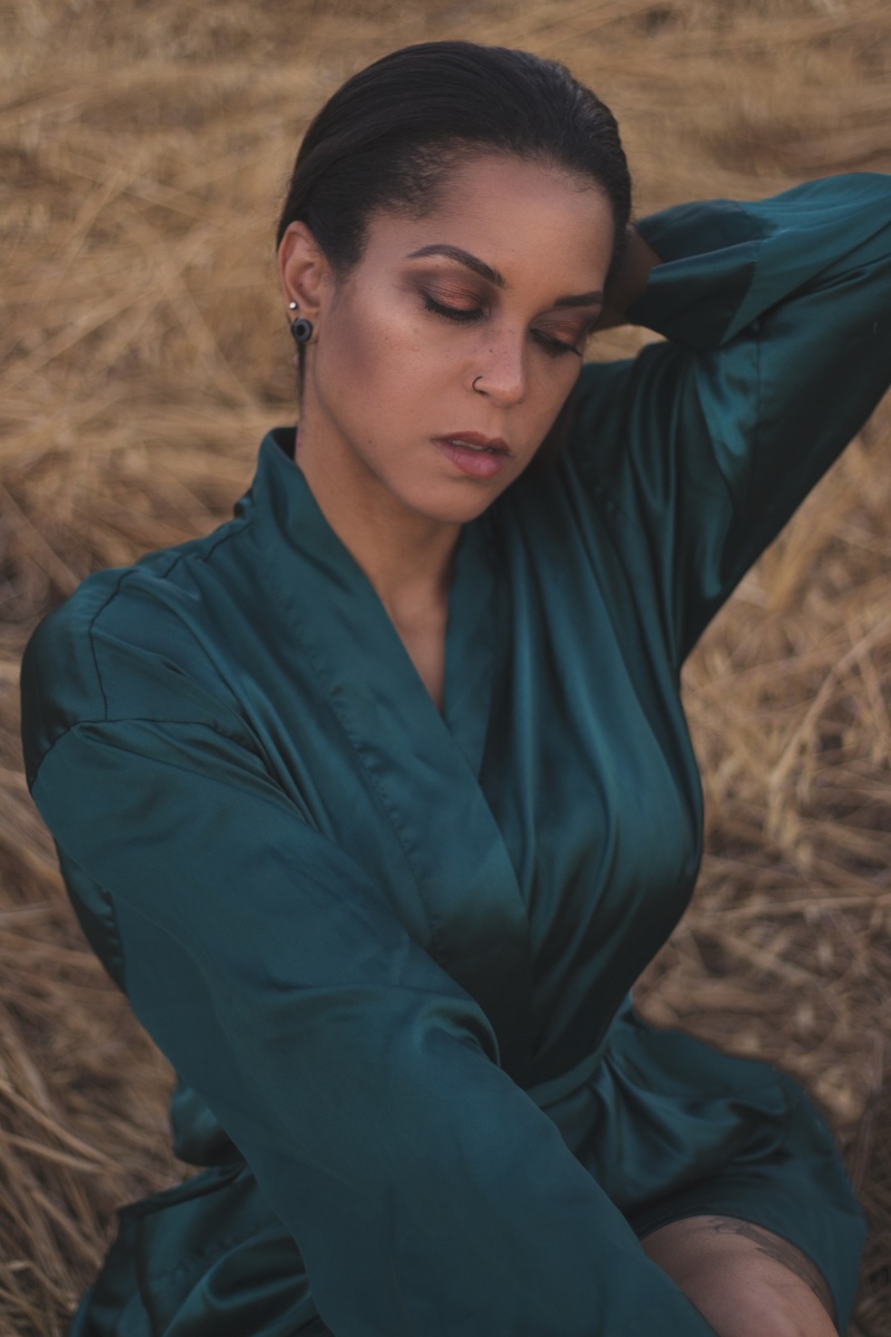 Female model photo shoot of Koriandr by Sarah_Alvis in Communications Hill