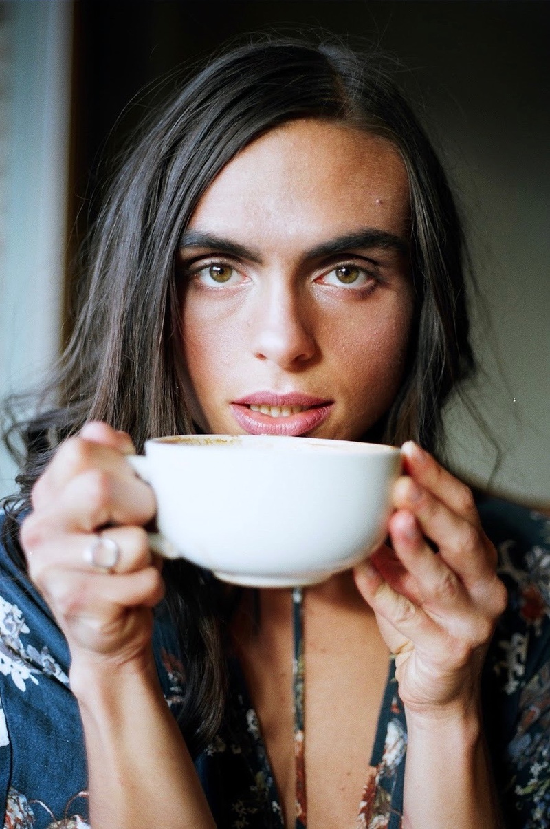 Female model photo shoot of Jamie Bergen in Nostalgia Coffee, SLC UT