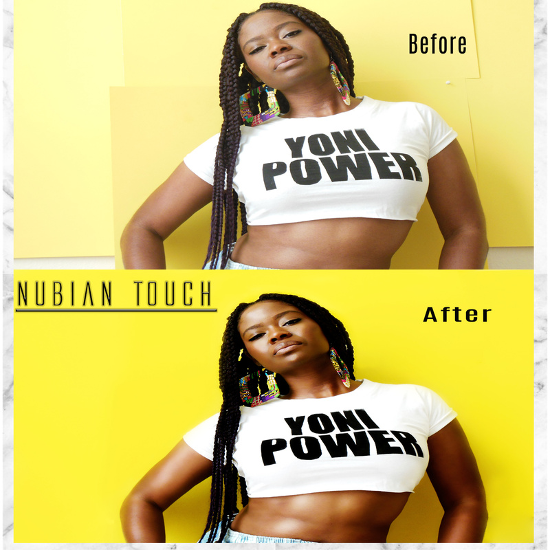Female model photo shoot of The Nubian Touch and Dynasty J