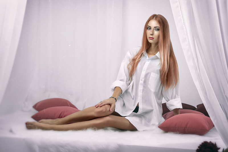 Female model photo shoot of inkapalacinka, retouched by Artemii Smetanin