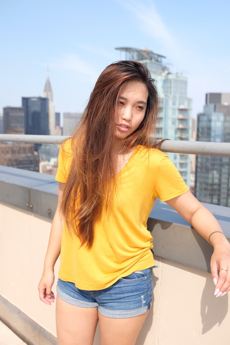 Female model photo shoot of Nghi Nguyen
