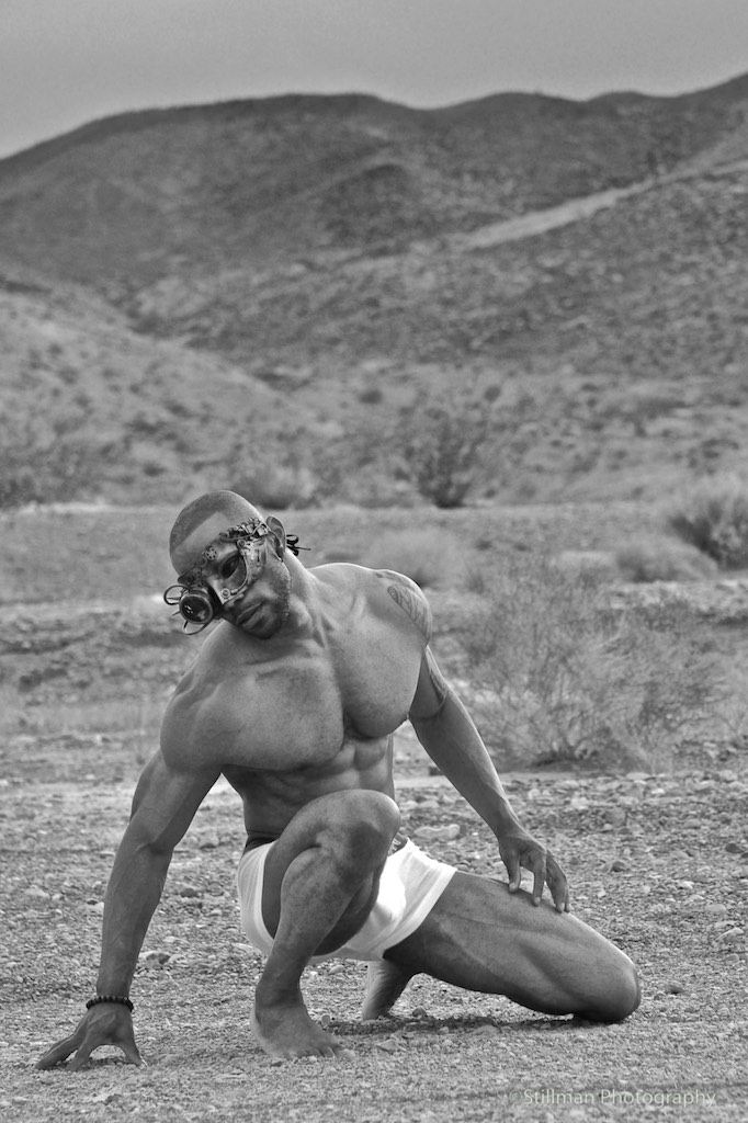 Male model photo shoot of Stillman Photography and Omar Winning in Lake Mead National Recreational Area, NV