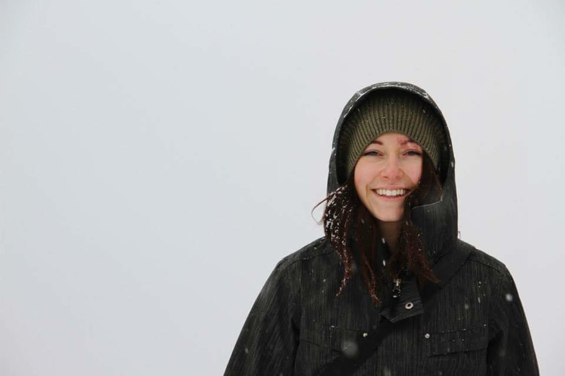 Female model photo shoot of Nicole Audrey in Banff