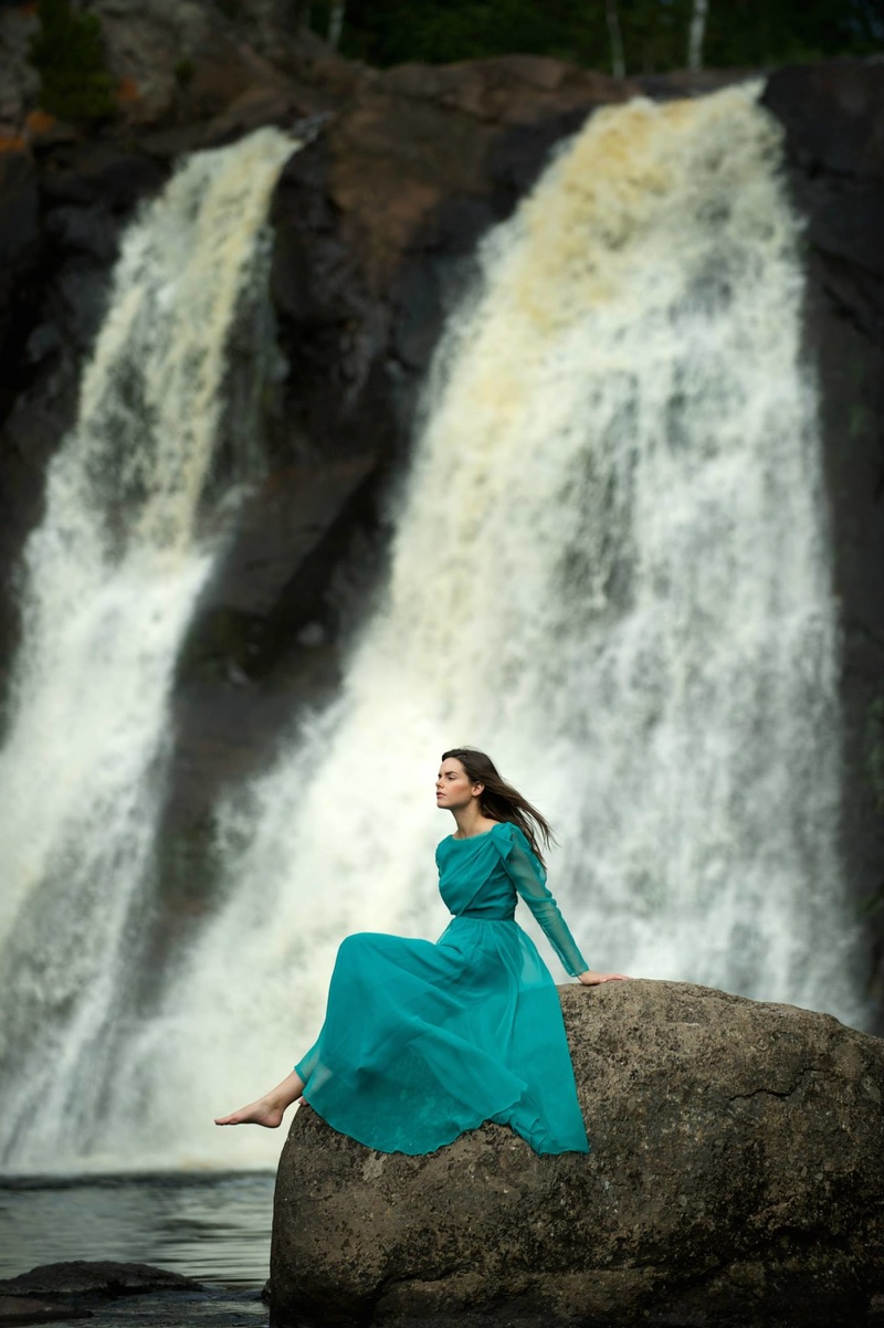 Female model photo shoot of Emily JH in Baptism River