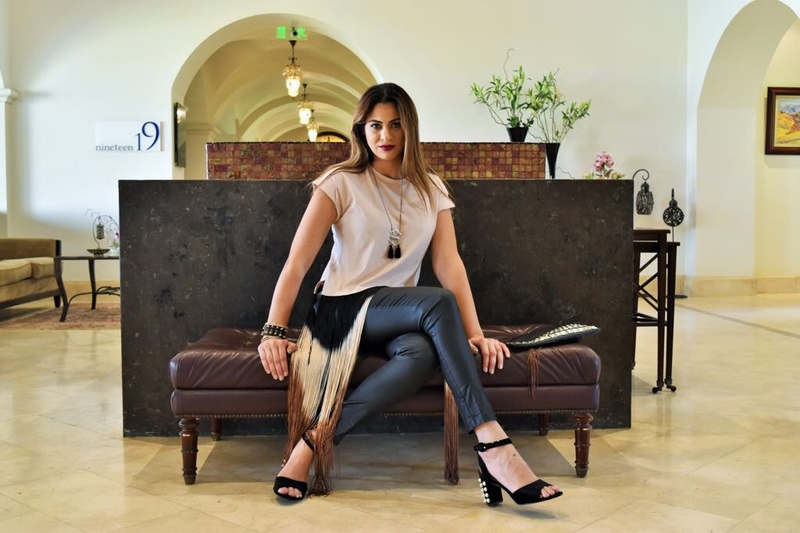 Female model photo shoot of Dina Al Anwar