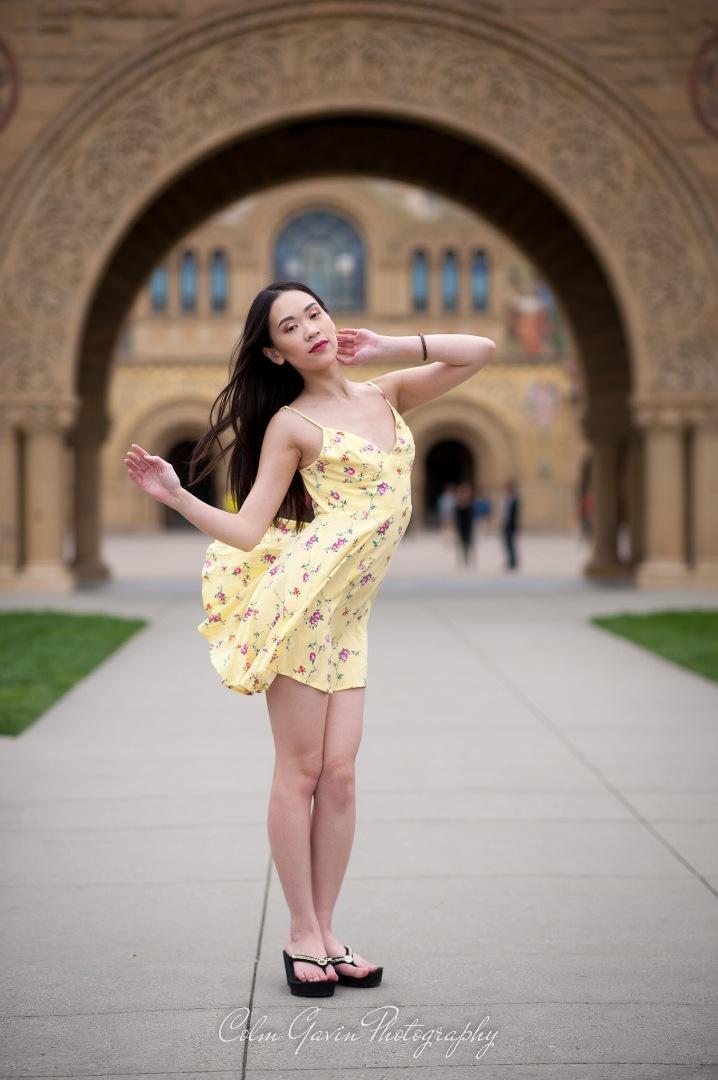 Female model photo shoot of lancomelover by Colm Gavin in Stanford University