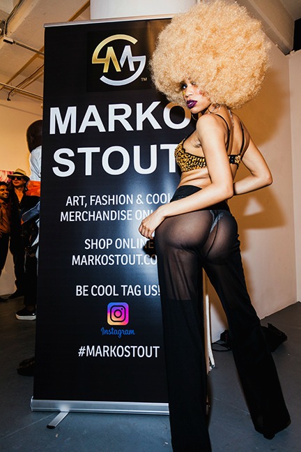Male model photo shoot of markostout in MARKO STOUT Solo Exhibition @ Gallery MC, NYC. Summer 2018