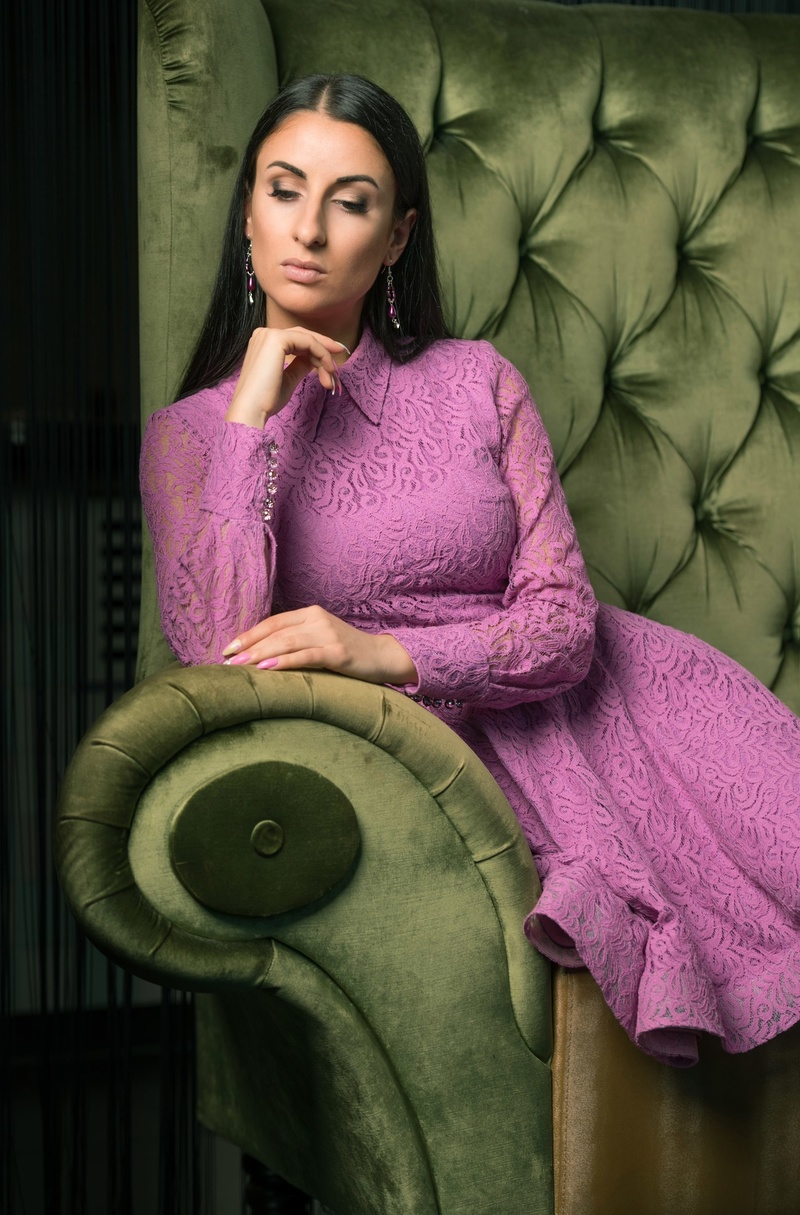 Female model photo shoot of Kselin by Damien Fournier in Inntel Hotels Art Eindhoven