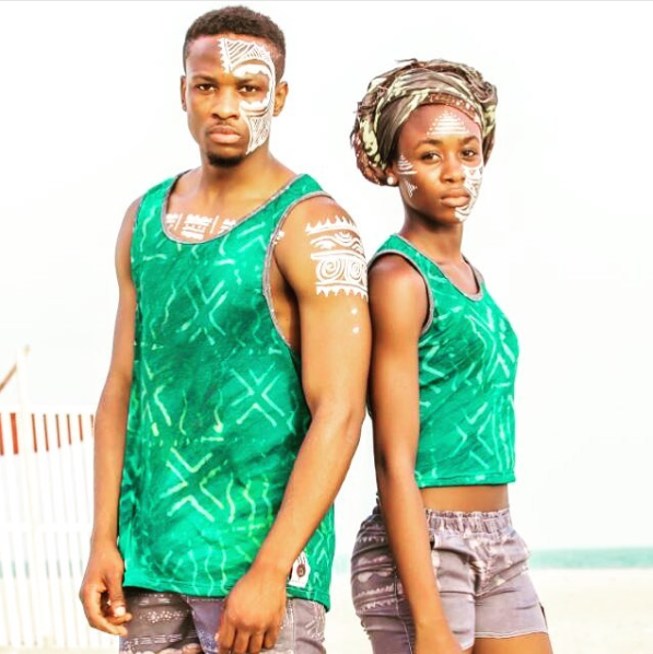 Male model photo shoot of feminisense in Lagos Nigeria