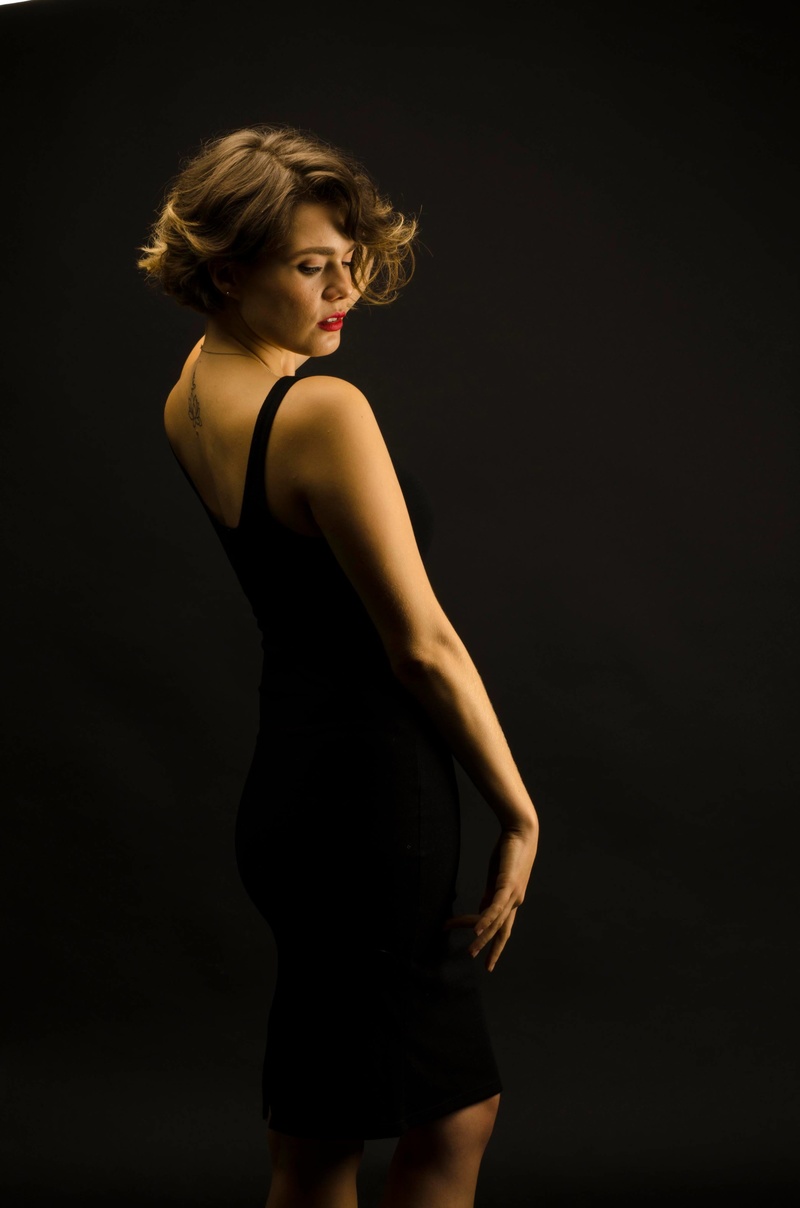 Female model photo shoot of Marcella LeTigre in paris