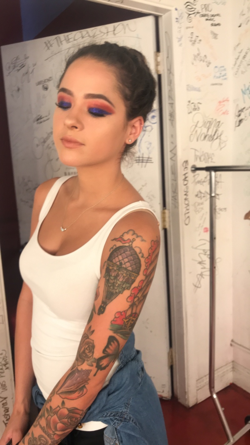 Female model photo shoot of AryannaYasmin in Los Angeles ca  MVA Studios