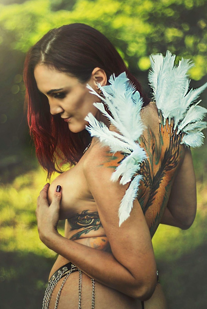 Female model photo shoot of Phoenix Fusion in Auburn, Maine