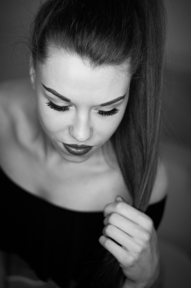 Female model photo shoot of KingaH Photography