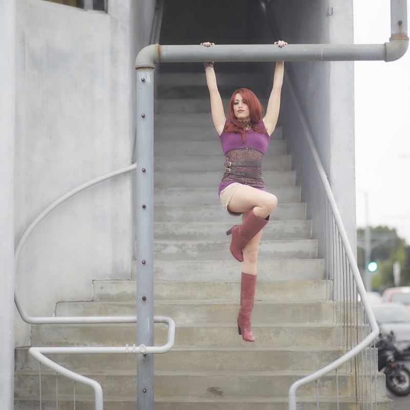 Female model photo shoot of SexiRavenRae in Los Angeles