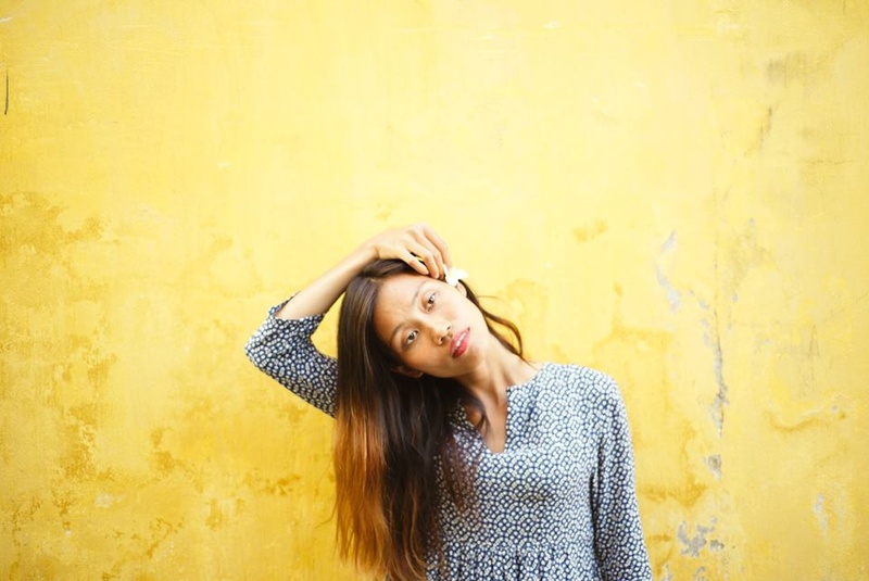 Female model photo shoot of Kua Chan Dai