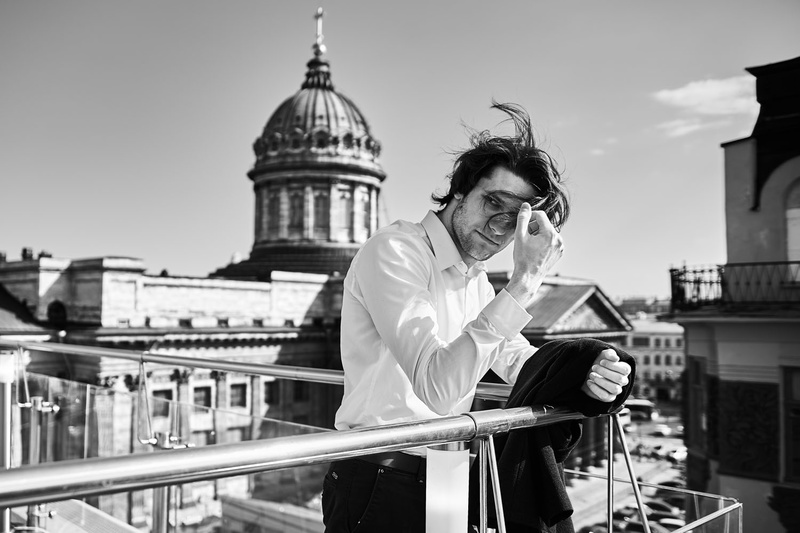 Male model photo shoot of ArsenyShachin in Saint-Petersburg
