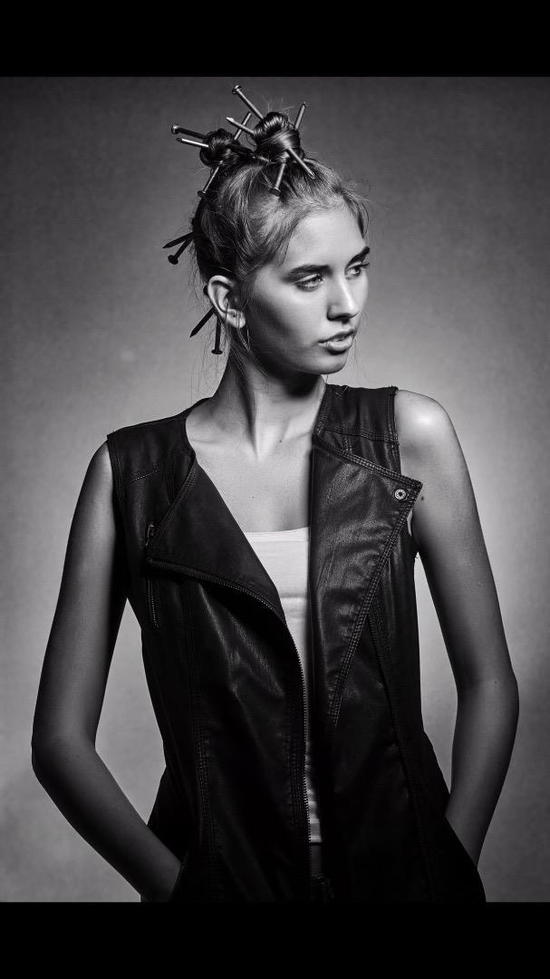 Female model photo shoot of Lisa Von Kurvink